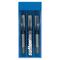 TAP SET, HSS M6 x 1mm PITCH 3PCE, TAPER, INTER, BOTTOM