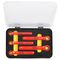 WRENCH SET, 5 PIECE RING GEAR INSULATED, 10 12 13 14 & 17mm