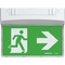 HANECO ESODO Slim Surface Mount 5 in 1 Exit 24m Viewing 1.5W Li Battery 376x80x232mm IP20 1.5hrs