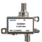 Accessories, Isolator, 75Ohm, 5-2400MHz