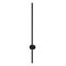 WALL Int S/M 12W LINEAR RND Blk Dual CCT IP20 FR Diff L900 mm 670Lm