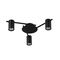 SPOT GU10 X 4 Interior Ceiling Matt  BLK OD520mm H120mm Adj