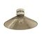 DIY Batten Fitting LGE CLR Glass CONE OD300mm w/Blk