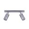 PILLAR  ADJ 4 Light GU10 Titanium IP44 SQ B/Plate