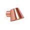 WALL S/M GU10 CONE Cop IP44 Glass Diff