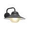 WALL S/M ES Sun Hat Matt Wh IP44 Frosted Glass Diff