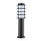 BOLLARD  LONG SS304 ES (Max 18W) LOUVERED BLK IP44