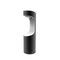 BOLLARD 9W RND Matt Blk w/Wh 3K IP54 H800mm 350 Lm