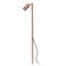 SPIKE S/ADJ 12V MR16 SS316 IP65 L1000mm Cable encl Post