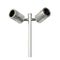 SPIKE D/ADJ 12V MR16 SS316 IP65 L1000mm Cable encl Post