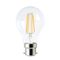 GLOBE LED ES GLS DIMM Filament 8W 6000K CLR 800 Lm