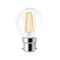 GLOBE LED SES F/RND DIMM Filament 4W 2700K CLR 400 Lm