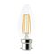 GLOBE LED SBC CAN DIMM Filament 4W 6000K CLR 400 Lm