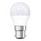 GLOBE LED BC F/RND 3W 5000K FR 260 Lm