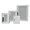 PU encl. IP66, 400x300x200, Window door, 3pt lck