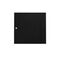CERTECH Solid Steel Door for 12RU 600mm Wide Premier Series Racks, w/ Small Round Lock