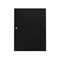 CERTECH Solid Steel Door for 18RU Wall Mount Racks, w/ Small Round Lock