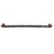 CERTECH 1RU Horizontal Copper Earth Bar