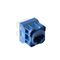 Cat6 RJ-45 UTP Wall Plate Jack. Blue