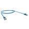 CERTECH Cat6A 34AWG S/FTP 10G RJ45 Patch Lead, Blue LSZH Jacket, 0.25m