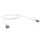CERTECH Cat6A 34AWG S/FTP 10G RJ45 Patch Lead, White LSZH Jacket, 0.25m