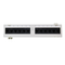 Mini 12 Port Surface Mount Patch Panel, Cat6 Rated