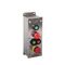 Ctrl Stn SS 112x90x90 PB GN TBS/CBS
