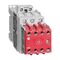 Allen-Bradley 100SC Safety Contactor 7.5kW 3Pole 24VDC Coil 2NO 3NC Contact Aux Bifuracated Contact