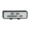 Allen-Bradley 140MT Legend Plate Emergency Off