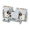 Allen-Bradley 1492-P Push-in Terminal Block 10mm 1 Level 2 Conductor Entries Grey