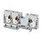 Allen-Bradley 1492-P Push-in Terminal 16mm 1 Level 3 Conductor Entries Grey