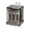 Finder 62 Series Power Relay Flange Mount 16A 2CO 12V DC Coil with Pushbutton and Mechanical Ind