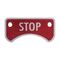 Austrol N100 Legend Plate Stop Red