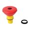 Allen-Bradley 800F E Stop 22.5mm Head Only PLT Twist to Release Mushroom Head 60mm Red Illuminated