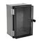 Fibox CAB Enclosure Wall Mount PC IP65 W200 x H300 x D180mm with Lock Clear