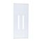 NHP Concept Panelboard Accessory Escutcheon 72 and 84 Way 6 Modules 1296mm White