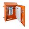 NHP Concept Tough Panelboard Size 3 1500mm IP66 DINT 96 Way 250A Main Switch Stainless Steel Orange