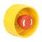 Sprecher and Schuh D7 Plastic Guard Yellow Round for E-stop Operators
