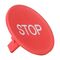 Sprecher and Schuh D7 Colour Cap for Flush and Guarded Non illuminated Pushbutton 22.5mm Red Stop