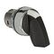 Sprecher and Schuh D7 Selector Switch 22.5 mm Head Only Metal Long BLK Knob 3 POS SR from Right