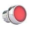 Sprecher and Schuh D7 Pushbutton 22.5 mm Head Only Metal Momentary Flush Red Lens Cap Illuminated