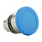 Sprecher and Schuh D7 Pushbutton 22.5 mm Metal Momentary Mushroom Head 40 mm Blue