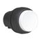 Sprecher and Schuh D7 Pushbutton 22.5 mm Head Only Plastic Momentary Extended White Cap Non Ill
