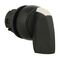 Sprecher and Schuh D7 Selector Switch 22.5mm Head Only Plastic Long Knob BLK 3 POS SR from Right
