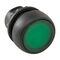 Sprecher and Schuh D7 Pushbutton 22.5 mm Head Only Plastic Latch Flush Green Lens Cap Illuminated