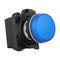 Sprecher and Schuh D7 Push to Test Pilot Light 22.5mm Complete Plastic LED 24V AC DC Blue