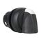 Sprecher and Schuh D7 Selector Switch 22.5mm Head Only Plastic STD BLK Knob 2 POS SR from Left