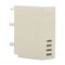 NHP DIN-T Accessory Terminal Cover 35mm Tall suits DINT6 and 10 and 15