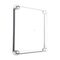 Fibox EK Cover suits 280 x 280mm Base 30mm High Clear