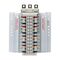 NHP POWERMAX GB Isolation Busbar Chassis DIN-T 250A 72 Way 1Pole Top Feed Red
